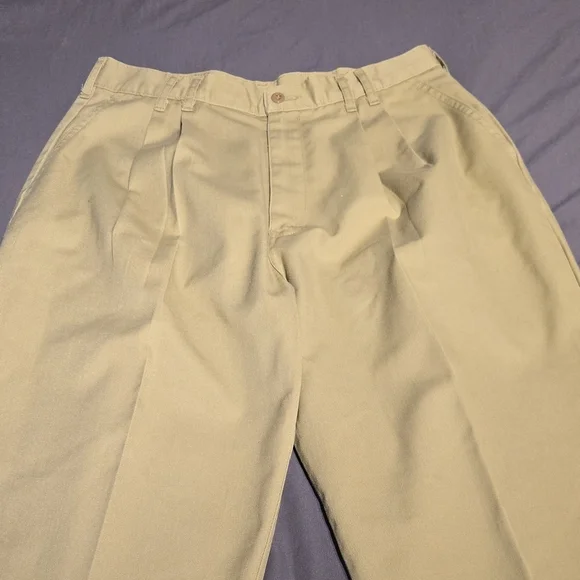 Dickies Women's Straight Leg Pants in Light Yellow - Picture 2 of 13